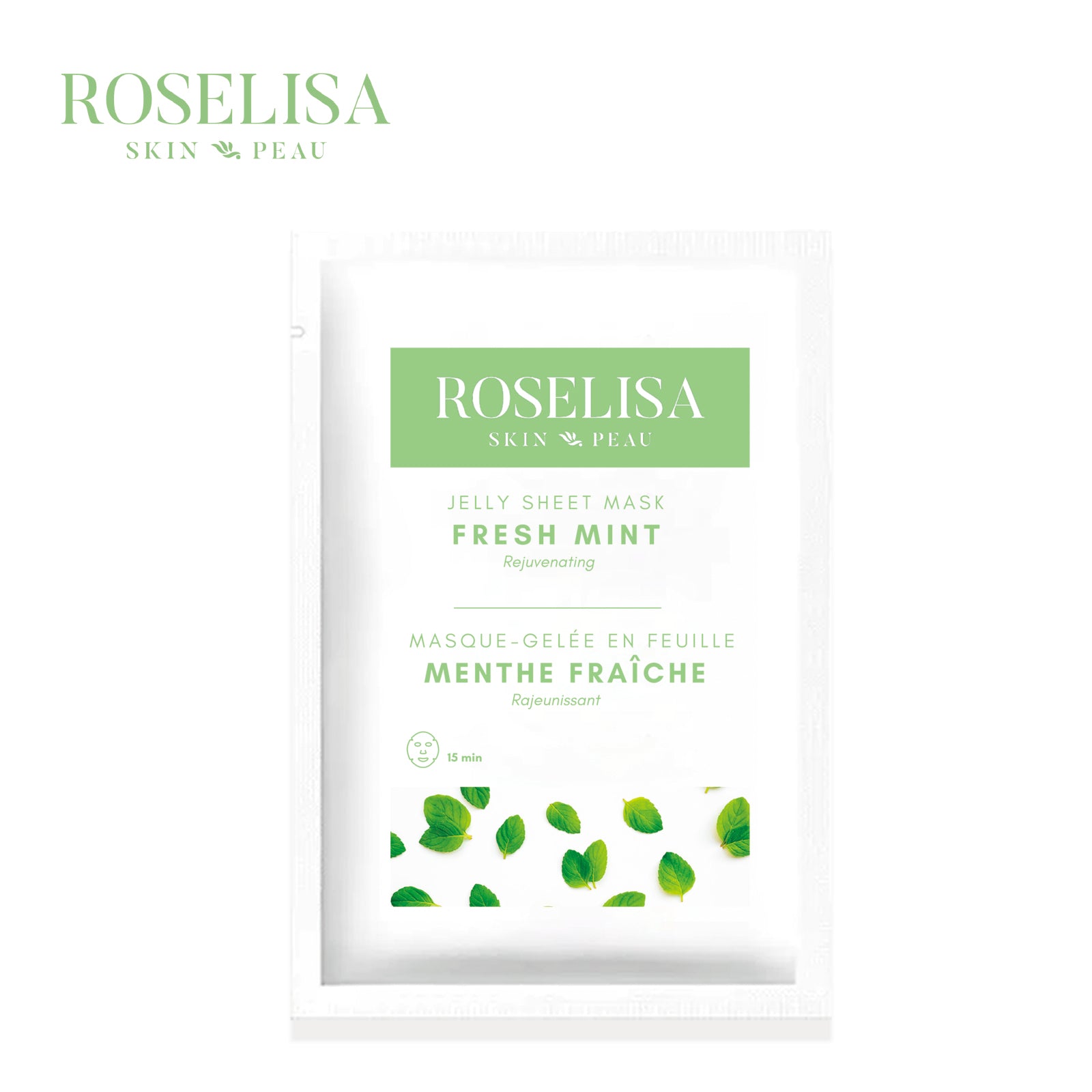 Fresh Mint Jelly Sheet Mask (Rejuvenating)