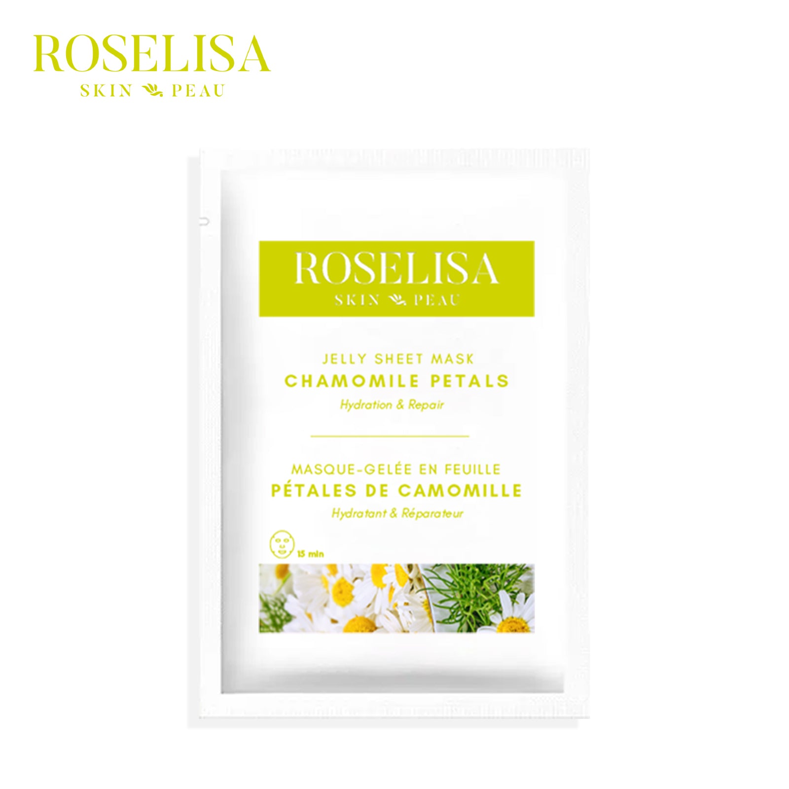 Roselisa Jelly Sheet Mask Chamomile Petals