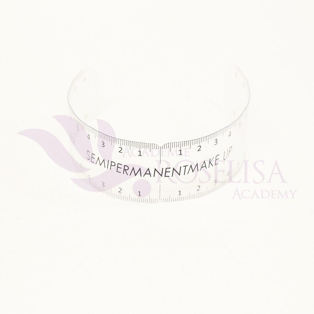 Soft Acrylic Measuring Ruler for Microblading & Permanent Makeup